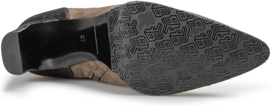 Floris van Bommel Sfw-50097 Maysi Enkellaarsjes Enkelboots met rits Dames Bruin - Foto 3