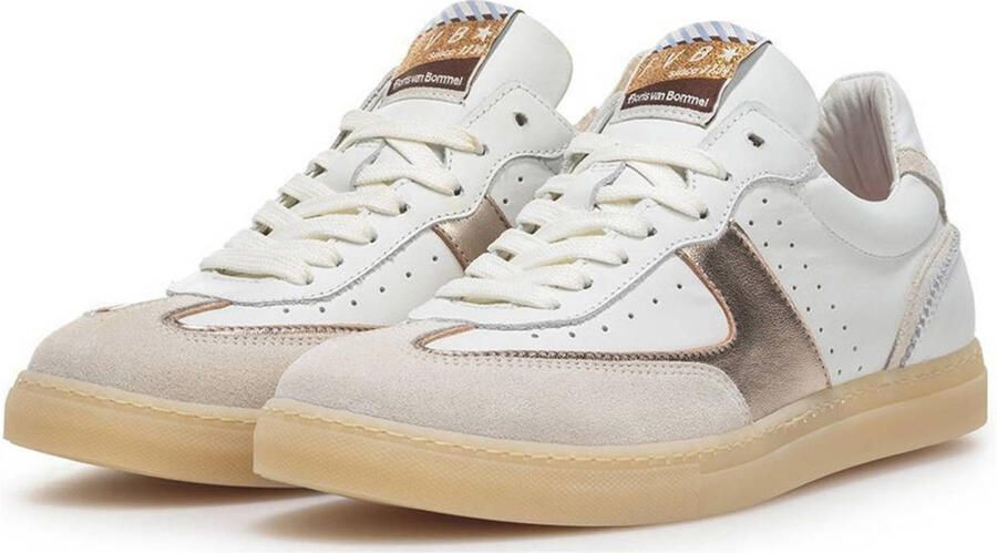 Floris van Bommel DAMES SNEAKERS WIT SFW-10096-60-10 MINNI 04.27-WHITE-G - Foto 3