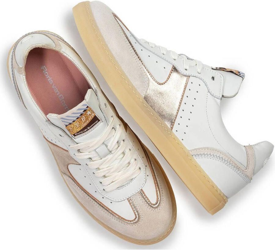 Floris van Bommel DAMES SNEAKERS WIT SFW-10096-60-10 MINNI 04.27-WHITE-G - Foto 2