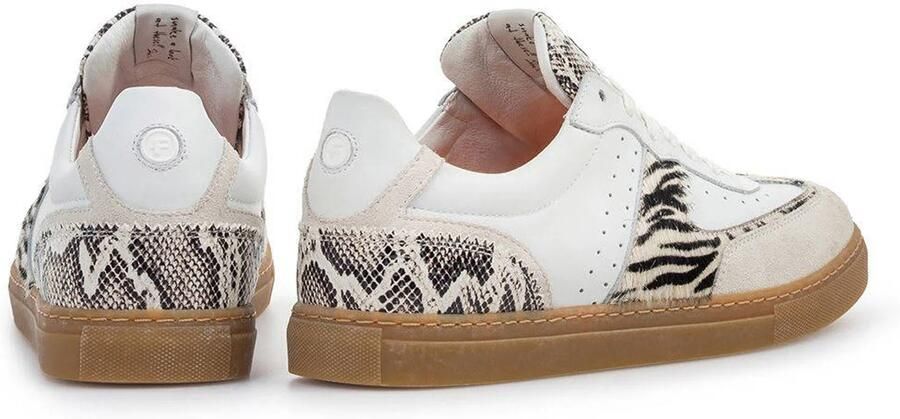 Floris van Bommel Sfw-10169 Minni Sneakers Dames Leren Sneaker Wit - Foto 2