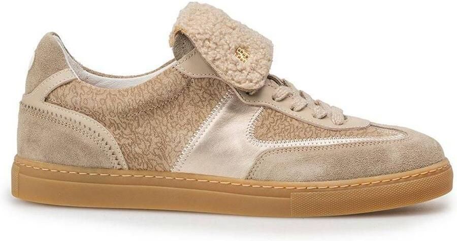 Floris van Bommel Minni 07.03 suède sneakers taupe
