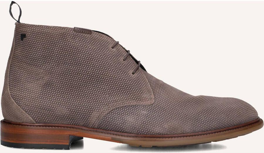 FLORIS VAN BOMMEL Nette Schoenen Heren Sfm-50132 De Normer 40⅔ Suède Taupe - Foto 2