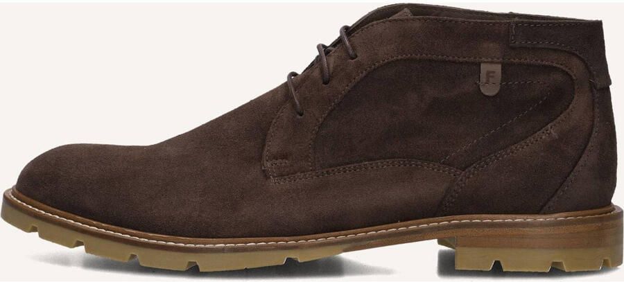 FLORIS VAN BOMMEL Nette Schoenen Heren Sfm-50171 De Braver Suède Bruin - Foto 6