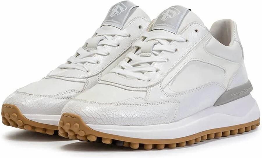 Floris van Bommel Sneakers Dames Lage sneakers Damesschoenen Leer SFW-10099 Wit - Foto 2