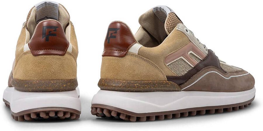 Floris van Bommel Noppi 29.58 leren sneakers taupe - Foto 4