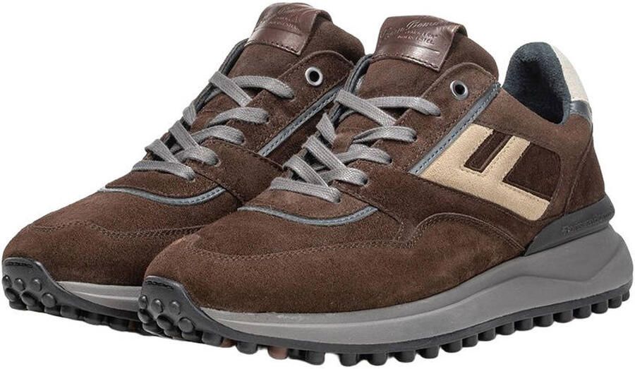 Floris van Bommel NOPPI 29.70 Lage sneakersVrije tijdsschoenen Heren sneakers Bruin - Foto 2