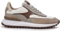 FLORIS VAN BOMMEL Lage Sneakers Heren Sfm-10207 Noppi 42⅔ Leer Beige - Wit