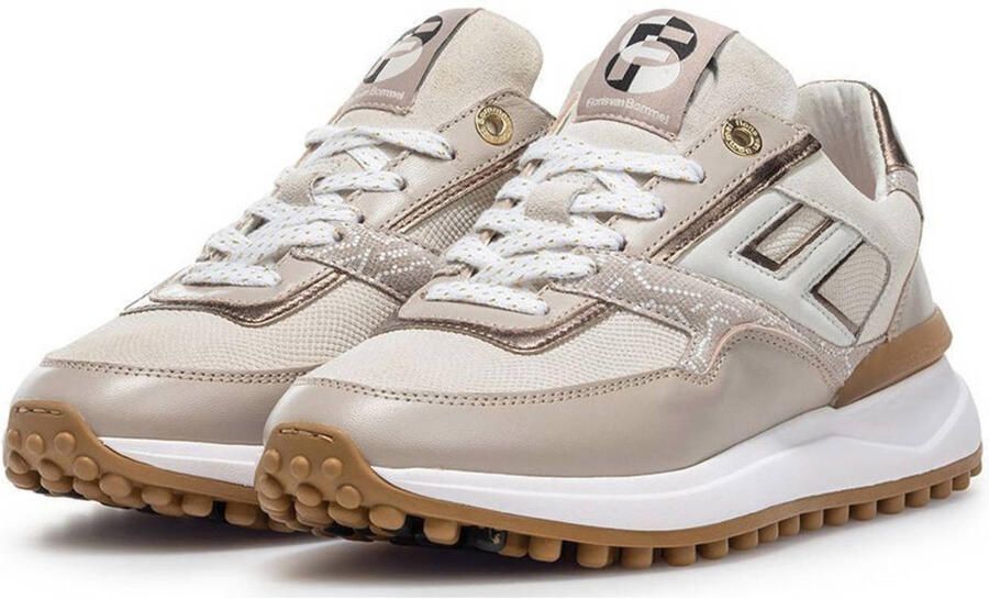 FLORIS VAN BOMMEL Lage Sneakers Dames Sfw-10170 Noppi Maat: 38 Materiaal: Textiel Kleur: Beige - Foto 3