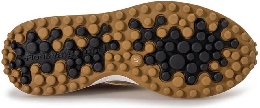 FLORIS VAN BOMMEL Lage Sneakers Dames Sfw-10170 Noppi Maat: 41 Materiaal: Textiel Kleur: Goudkleurig - Foto 3