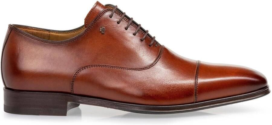 Van Bommel RAFFA 02.00 Nette herenschoenen Heren veterschoen Cognac
