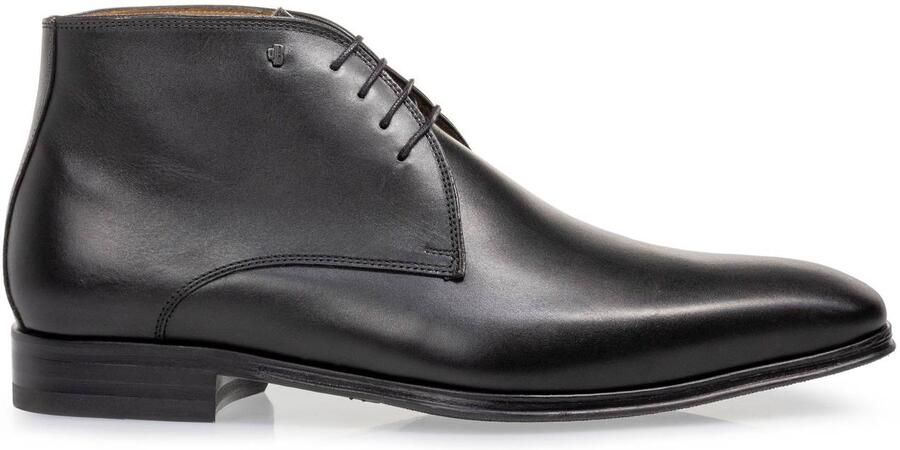 Floris van Bommel Raffa 05.01 leren enkelboots zwart