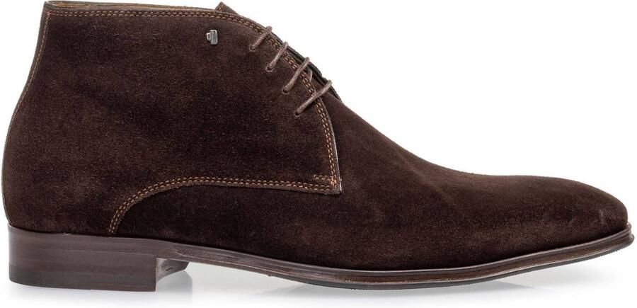 Van Bommel RAFFA~05.02~~~~~~~~~~~~~~~~~~~ Nette herenschoenen Business half-hoog Bruin