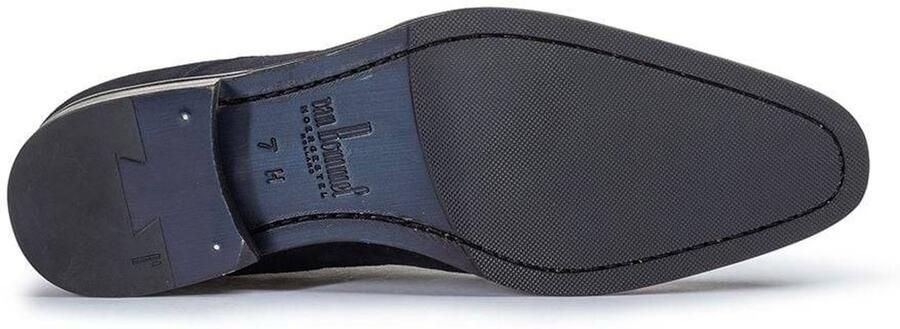 Floris van Bommel Raffa 05.10 suède veterschoenen donkerblauw - Foto 3