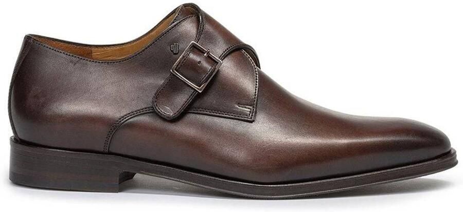 Floris van Bommel Raffa 06.03 leren veterschoenen donkerbruin