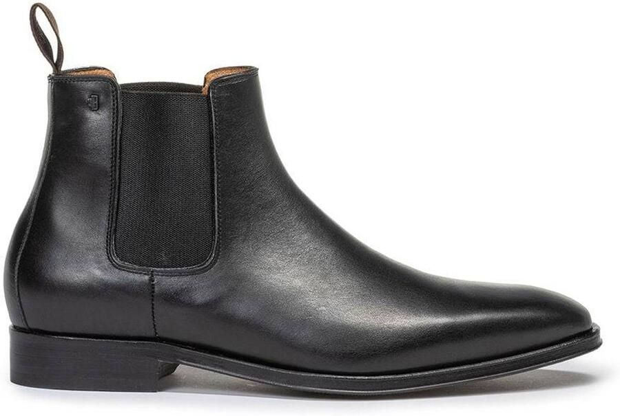 Floris van Bommel Raffa 09.02 leren chelsea boots zwart