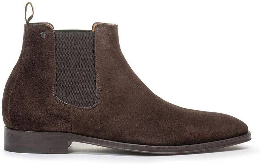 VAN BOMMEL Nette Schoenen Heren Sbm-60014 Raffa 41 5 Suède Bruin