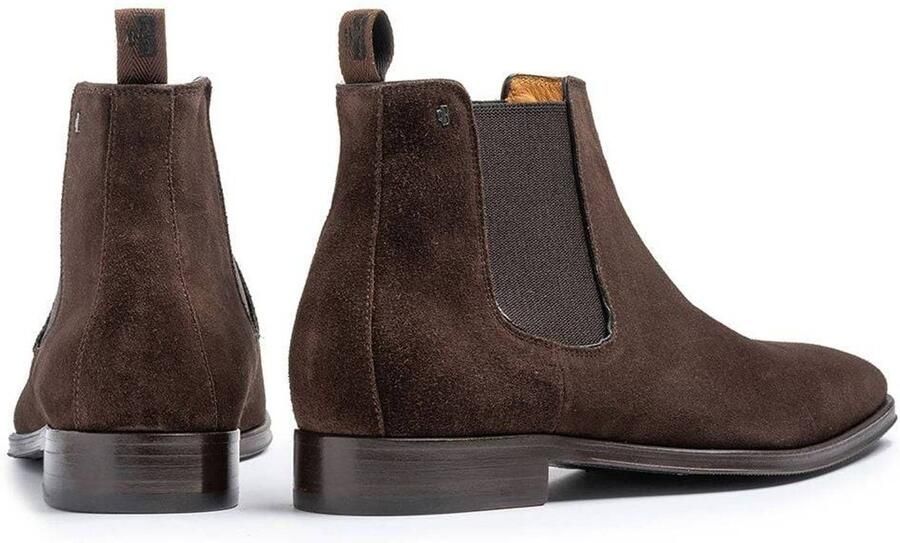 VAN BOMMEL Nette Schoenen Heren Sbm-60014 Raffa 41 5 Suède Bruin - Foto 2