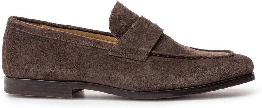 Floris van Bommel Reda 02.02 suède loafers taupe