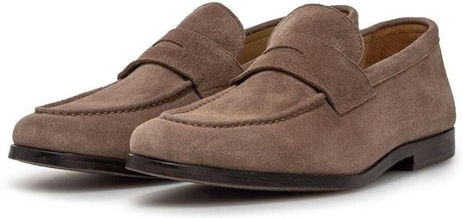 Floris van Bommel Reda 02.04 suède loafers taupe - Foto 2