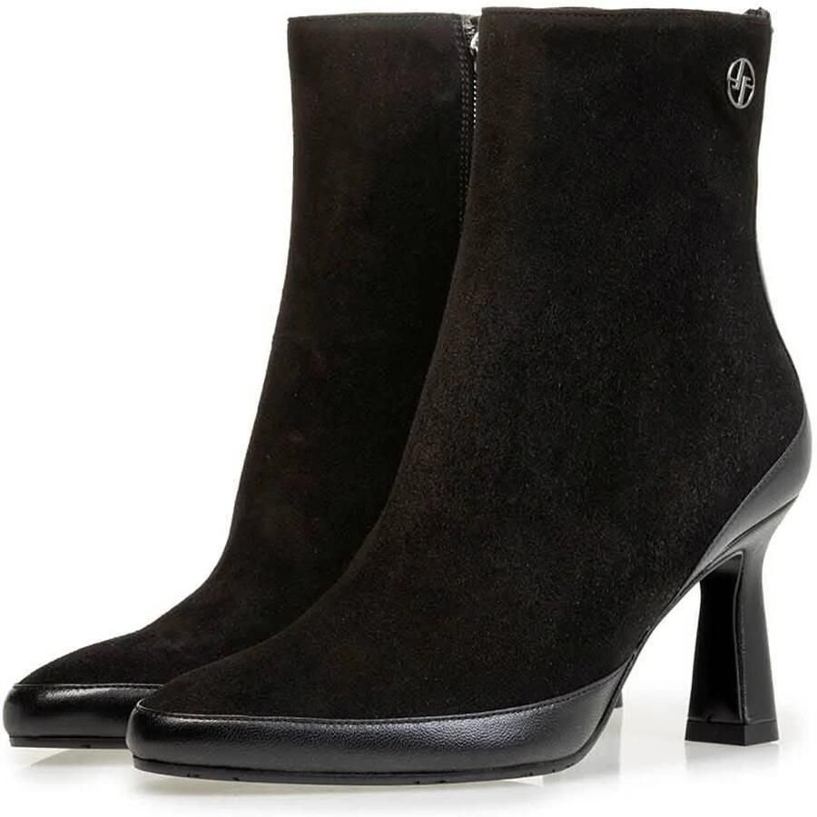 Floris van Bommel Enkellaarsjes Vrouwen SFW-50076 Zwart - Foto 2
