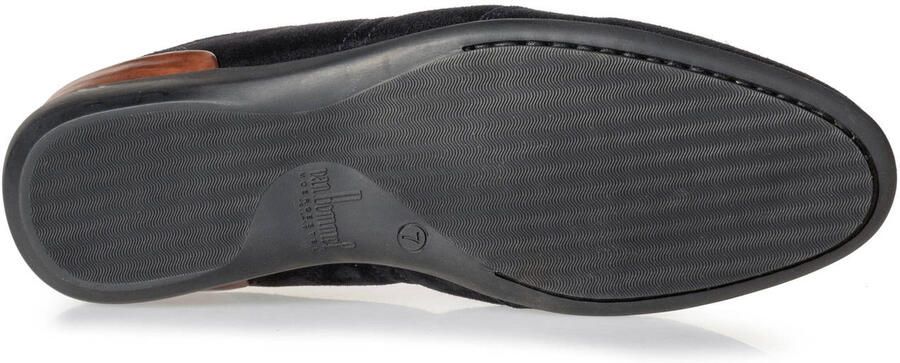Floris van Floris van Bommel Van Bommel Sneakers Heren Lage sneakers Herenschoenen Suède SBM-10016 sue Blauw - Foto 4
