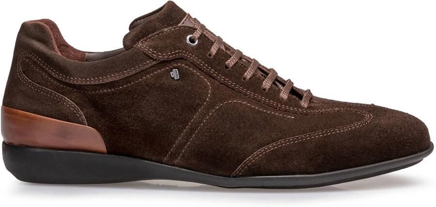 Van Bommel Floris van Floris Sneakers Heren Lage sneakers Herenschoenen Suède SBM-10016 sue Bruin