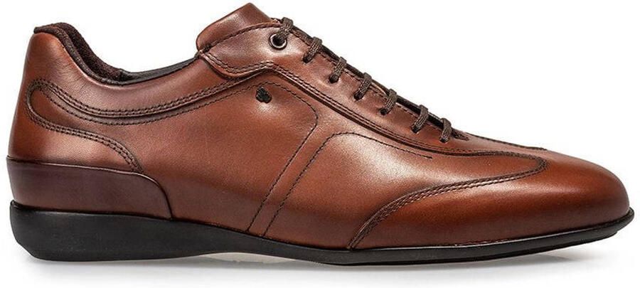 Floris van Floris van Bommel Van Bommel SBM-10016-24-01 Volwassenen Heren sneakersVrije tijdsschoenen Cognac - Foto 2