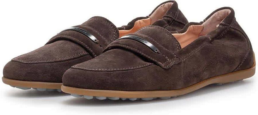 FLORIS VAN BOMMEL Loafers Dames Sfw-40039 Sitti Maat: 42 Materiaal: Suède Kleur: Bruin - Foto 7