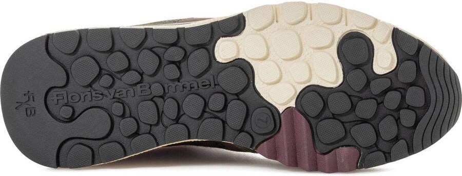 Floris van Bommel Sfm-10154 De Treener Sneakers Textiel Heren Groen - Foto 4