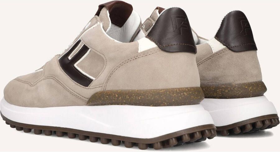 FLORIS VAN BOMMEL Lage Sneakers Heren Sfm-10223 Noppi 44⅔ Leer Beige - Foto 4