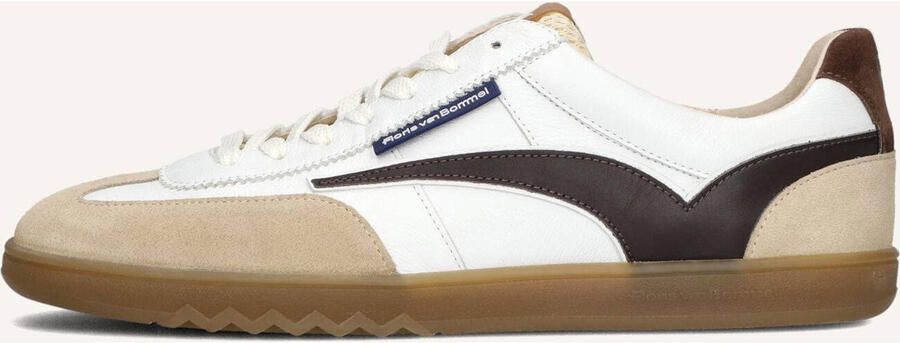 FLORIS VAN BOMMEL Lage Sneakers Heren Sfm-10224 De Zaler 42⅔ Leer Wit - Foto 6