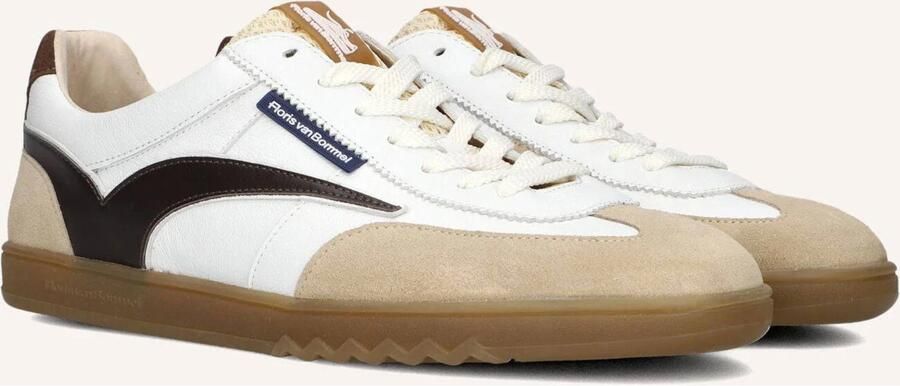 FLORIS VAN BOMMEL Lage Sneakers Heren Sfm-10224 De Zaler 42⅔ Leer Wit - Foto 5