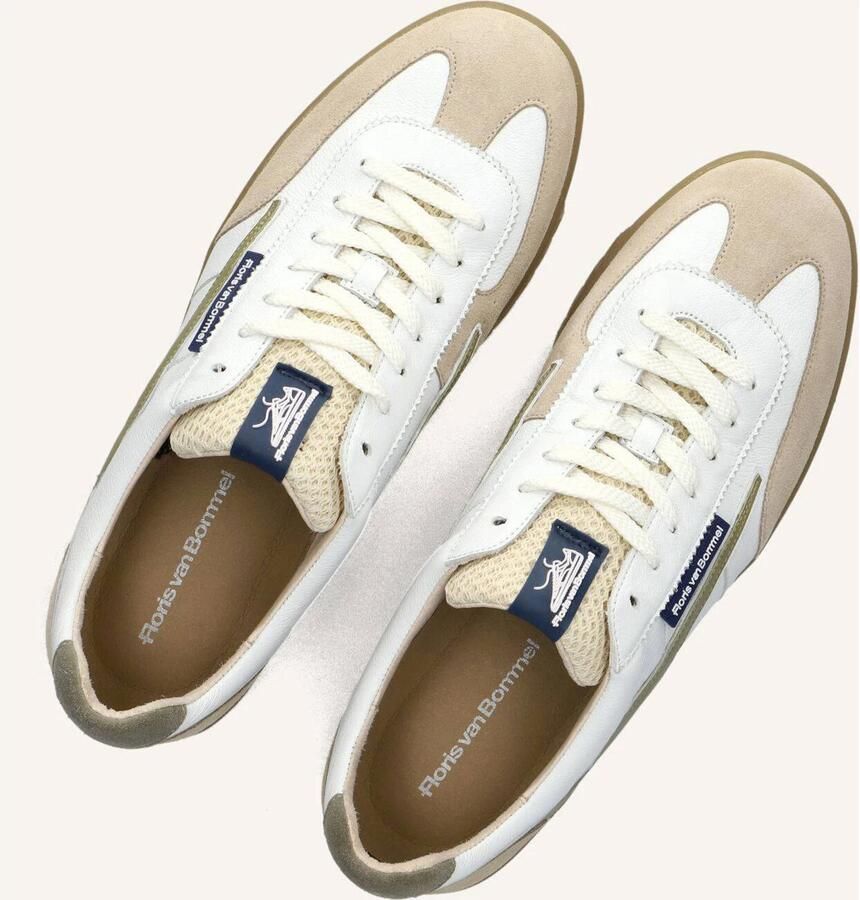 FLORIS VAN BOMMEL Lage Sneakers Heren Sfm-10224 De Zaler Leer Wit - Foto 2