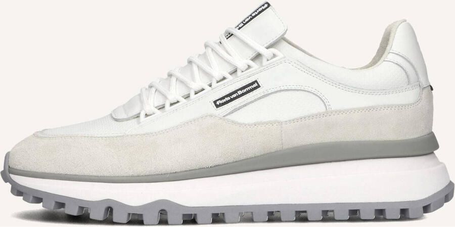 FLORIS VAN BOMMEL Lage Sneakers Heren Sfm-10248 De Gripper 43⅓ Leer Wit - Foto 5