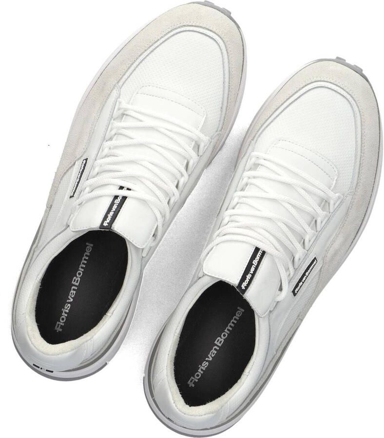 FLORIS VAN BOMMEL Lage Sneakers Heren Sfm-10248 De Gripper 43⅓ Leer Wit - Foto 3