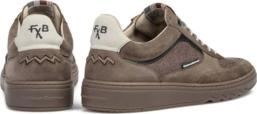 Floris van Bommel Sfm-10256 De Kupster Sneakers Textiel Heren Bruin - Foto 3