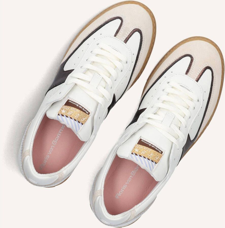FLORIS VAN BOMMEL Lage Sneakers Dames Sfw-10096 Minni 38 5 Leer Wit - Foto 2