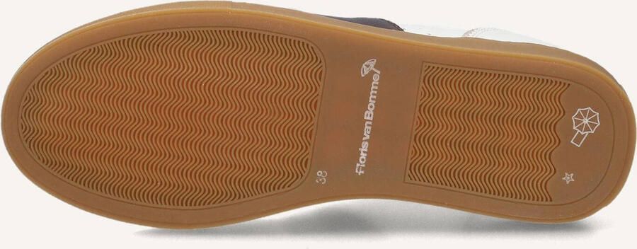 FLORIS VAN BOMMEL Lage Sneakers Dames Sfw-10096 Minni 38 5 Leer Wit - Foto 3