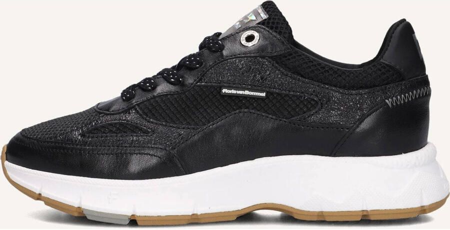 Floris van Bommel Sfw-10101 Daysi Sneakers Leer Dames Zwart