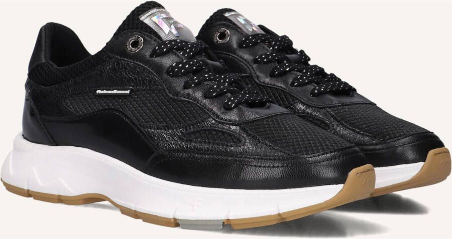 Floris van Bommel Sfw-10101 Daysi Sneakers Leer Dames Zwart - Foto 2