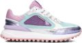 FLORIS VAN BOMMEL Lage Sneakers Dames Sfw-10107 Leer Paars - Paars