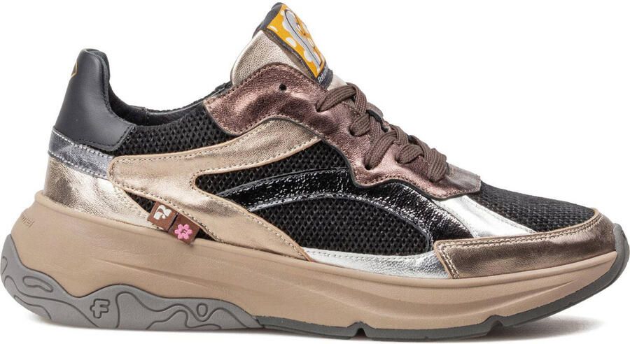 Floris van Bommel Sneakers Sfw-10141 Holli Bronskleurig