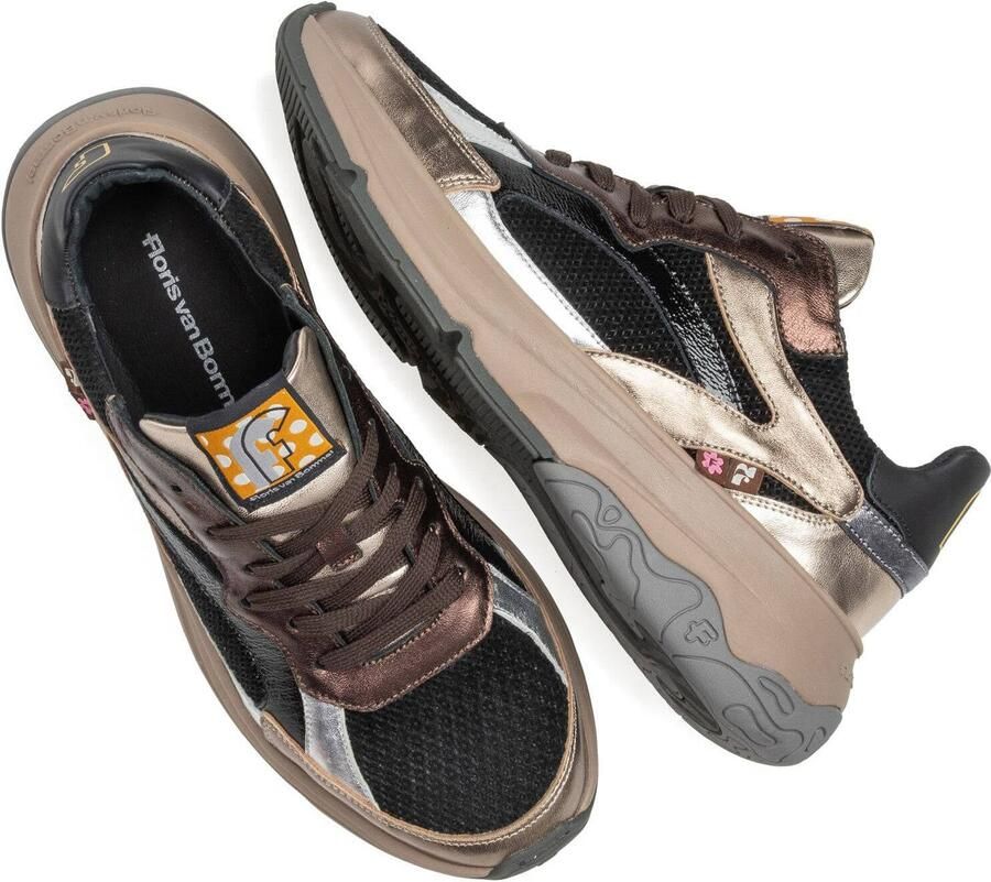 Floris van Bommel Sneakers Sfw-10141 Holli Bronskleurig - Foto 2