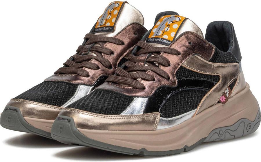 Floris van Bommel Sneakers Sfw-10141 Holli Bronskleurig - Foto 3