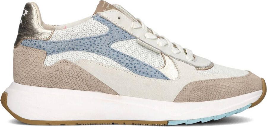 FLORIS VAN BOMMEL Lage Sneakers Dames Sfw-10159 Suvi 38 5 Leer Wit