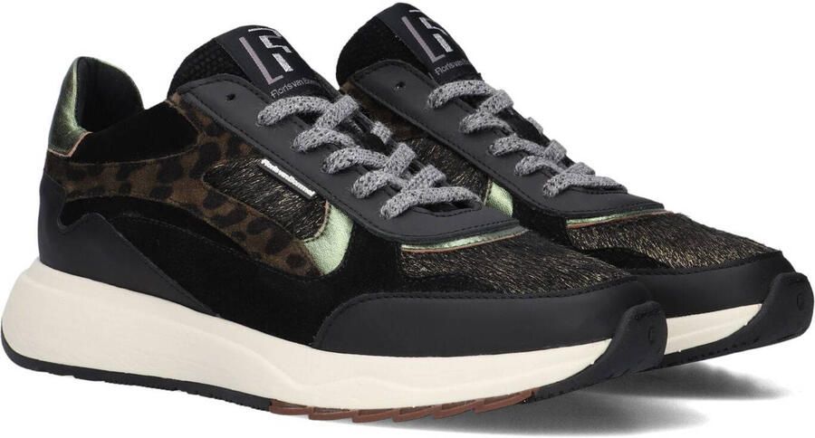 FLORIS VAN BOMMEL Lage Sneakers Dames Sfw-10159 Suvi 38 5 Textiel Zwart - Foto 2