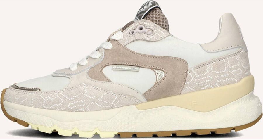 FLORIS VAN BOMMEL Lage Sneakers Dames Sfw-10164 Treni Maat: 38 5 Materiaal: Textiel Kleur: Beige - Foto 4