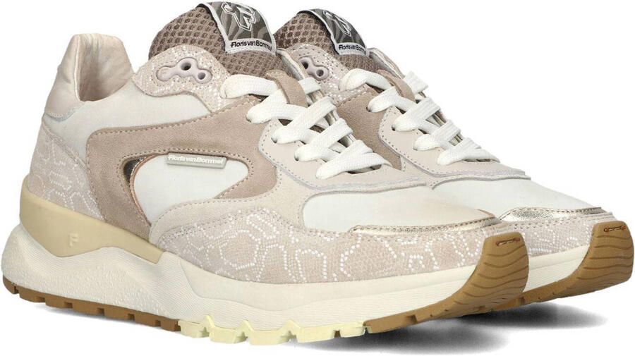 FLORIS VAN BOMMEL Lage Sneakers Dames Sfw-10164 Treni 39 5 Textiel Beige - Foto 5