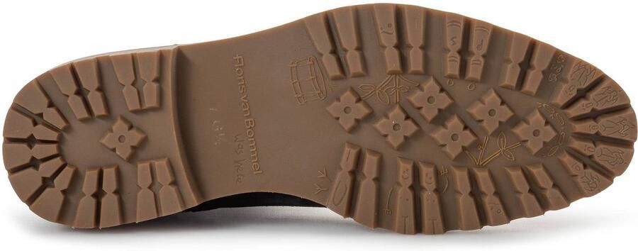 Floris van Bommel Sturdi 04.27 suède chelsea boots donkerblauw - Foto 3