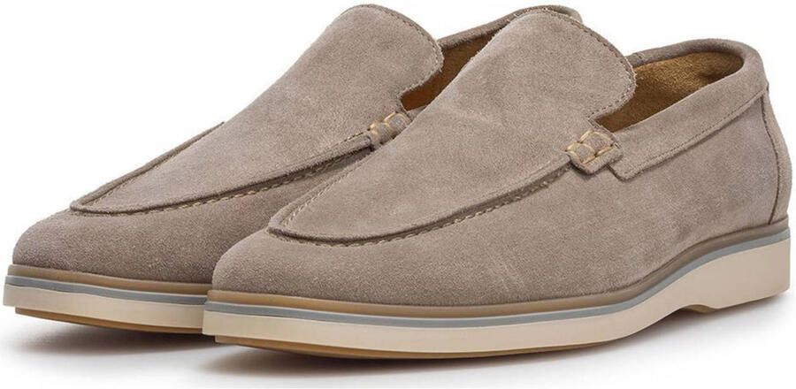FLORIS VAN BOMMEL Loafers Heren Sfm-40023 De Oister Maat: 43⅓ Materiaal: Suède Kleur: Taupe - Foto 6
